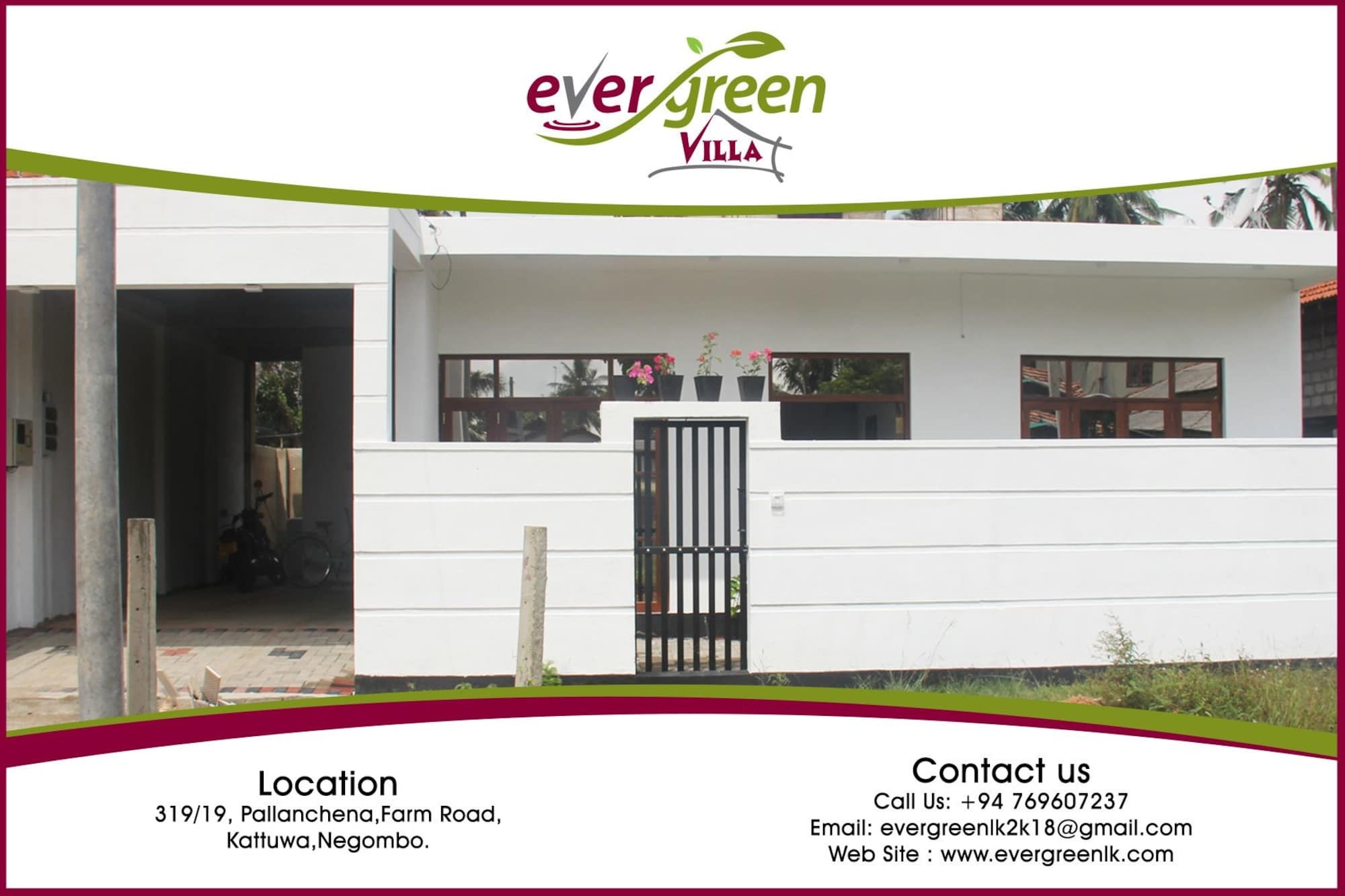 Ever Green Villa Negombo Bagian luar foto
